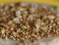 Authentic Upma Topped with Quinoa Pops
