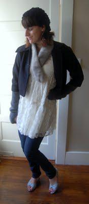 Friday Outfit Post White Lace