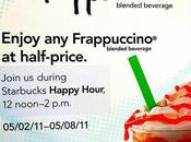 Half-Price Frappucinos Starbucks Happy Hour (Philippines)