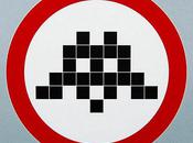 Invader 'Warning Invader' Print