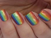 31DC2014 Rainbow Nails