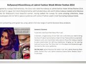 Bollywood #GoesGlossy Lakme Fashion Week Winter Festive 2014