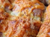 Sweet Potato with Cheese Topping/ Straight Dough Method