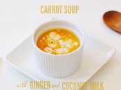Carrot Soup With Ginger Coconut Milk
