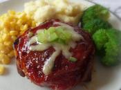 Glazed Meat Loaf Burgers