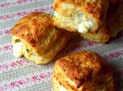 Flaky Goat Cheese Chive Biscuits