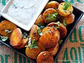 Hanut Roasted Baby Gold Potatoes with Labneh Sauce