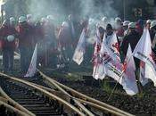 Polish Miners Block Russian Coal Trains