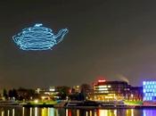 Spaxels, Aerial Robot Swarm Light Painting