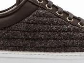 Season's Welcomed Yang: Amsterdam Dark Grey Leather Wool Sneakers