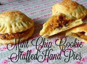 Mint Chip Cookie Stuffed Hand Pies