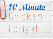 Family Meals: Minute Chicken Teriyaki