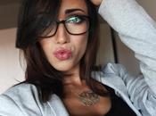 Sexy Makeup Look Glasses