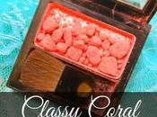Revlon Powder Blush Classy Coral Review, Swatch, FOTD