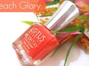 Warm Peach Nails (Lotus Herbals Ecostay Nail Enamel Glory)