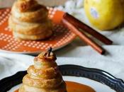 Apple Cider Poached Pears Cinnamon Sugar Puff Pastry