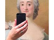 Amusing Images Historical Paintings Taking Selfies
