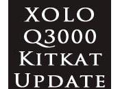 XOLO Q3000 Gets Android KitKat Update