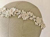 Ivory Floral Wedding Headband