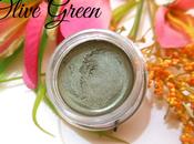 Oriflame Colour Impact Cream Shadow Olive Green Review, Swatch