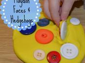 Playdoh Faces Hedgehogs