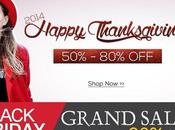 Black Friday Thanksgiving Sales Choies