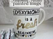 Handmade Holiday: Painted Mugs