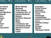 Public Advisory: #TyphoonRuby Storm Warning Signals