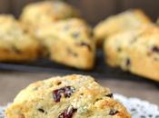 Cranberry-Pistachio Cream Scones