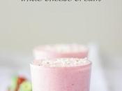 Strawberry Mousse with Chesse Cream Fresa Crema Queso