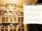Christmas Wreath Chandelier