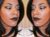 Makeup Look Gold Black Glam {New Year’s Inspired}