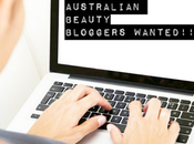 Australian Beauty Bloggers Wanted!