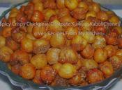 Spicy Crispy Chickpeas Chatpate Kurkure Kabuli Chane)