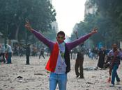 Violence Returns Tahir Square Video Police Brutally Beating Female Protester Emerges