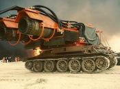 This Tank with Engines Helps Massive Fires