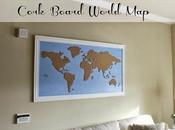 Framed Cork Board World