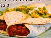 Chilli Bean Burritos Corn Salsa