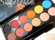Sleek Sunset I-Divine Shadow Palette Review, Swatches