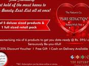 Press Note:This February, It’s About Love! Nature’s Announces Their Limited Edition “Pure Seduction” BeautyWish Box.