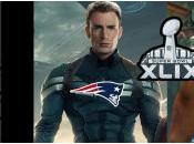 Captain America Star Lord Make Super Bowl