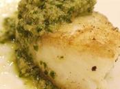 Sophie’s Salsa Verde with Fried Haddock Pieces!