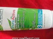 Enjoying Clear Skin with Garnier Pure Active Neem Face Wash