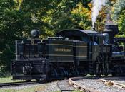 Riding Train with Cass Scenic Railroad West Virginia
