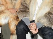 Chris Brown Karrueche Tran Attend Michael Costello Fashion Show
