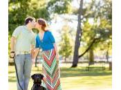 Romantic Walk Park Engagement Session