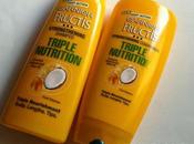 Garnier Fructis Triple Nutrition Shampoo Conditioner Review