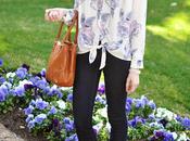 Floral Front Blouse