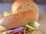 Vegetarian Hoagie Sandwich