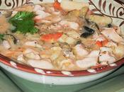 Savory Tarragon Spiced Chicken Stew with Sweet Potatoes Zucchini
